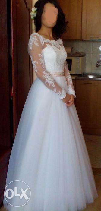 Delikatna Suknia ślubna rozmiar 36 S