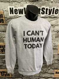 Bluza sportowa / Awdis I cant Human Today / bawełna  S