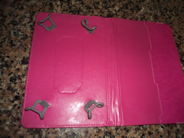 Capa cor de rosa para tablet ecra 8 ou 9