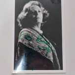 Fadista Amalia Rodrigues Foto com dedicatória e autografada
