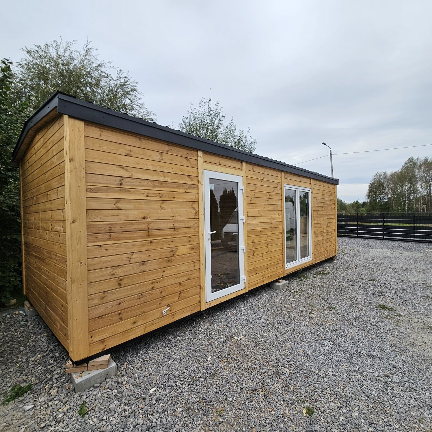 Domek 8x3.2 ocieplony letniskowy mobilny