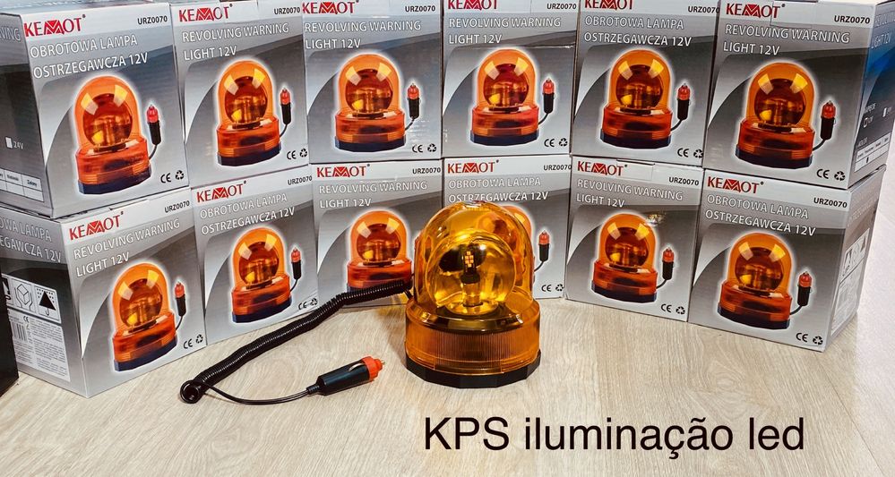 Pirilampo rotativo LED - novo