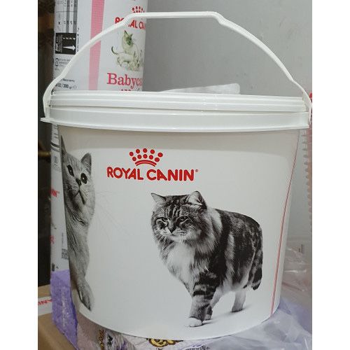 Pojemnik • Wiaderko na karme 2/4kg / 5,6l Kot Pies • RC • Royal Canin