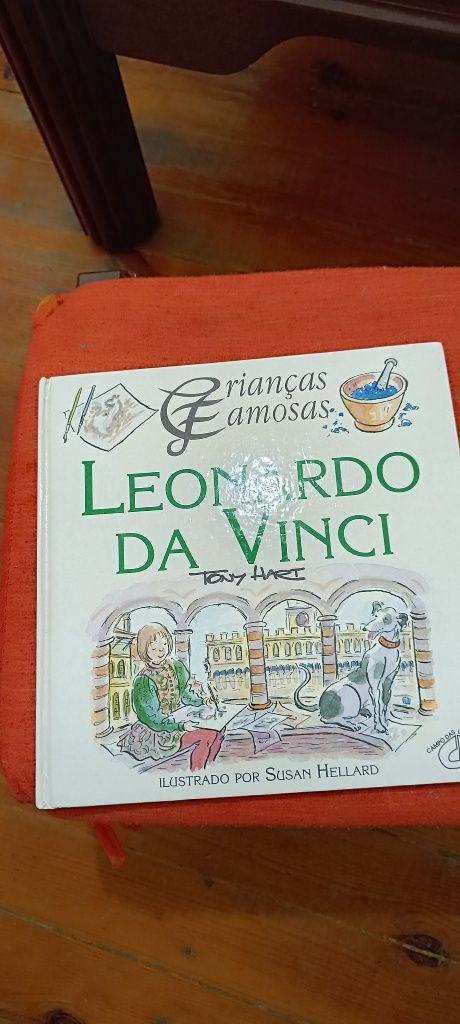 Livro infantil - Leonardo da Vinci