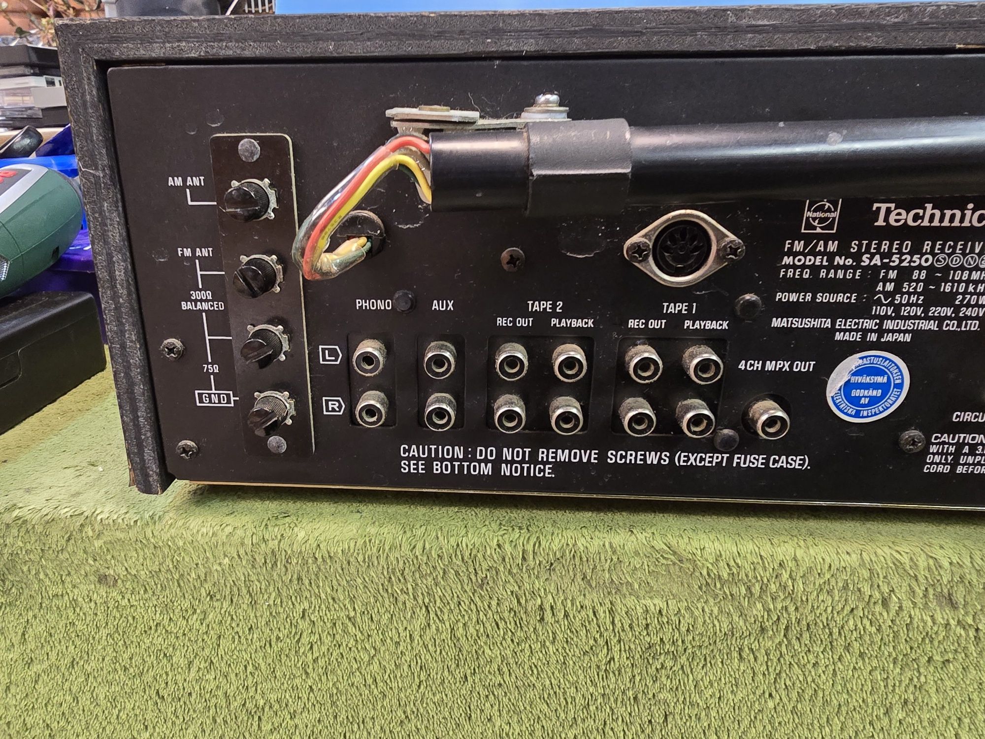 TECHNICS SA-5250 amplituner stereo 4.0 vintage.