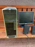 Komputer Hp drukarka Hp monitor dell glosniki creative
