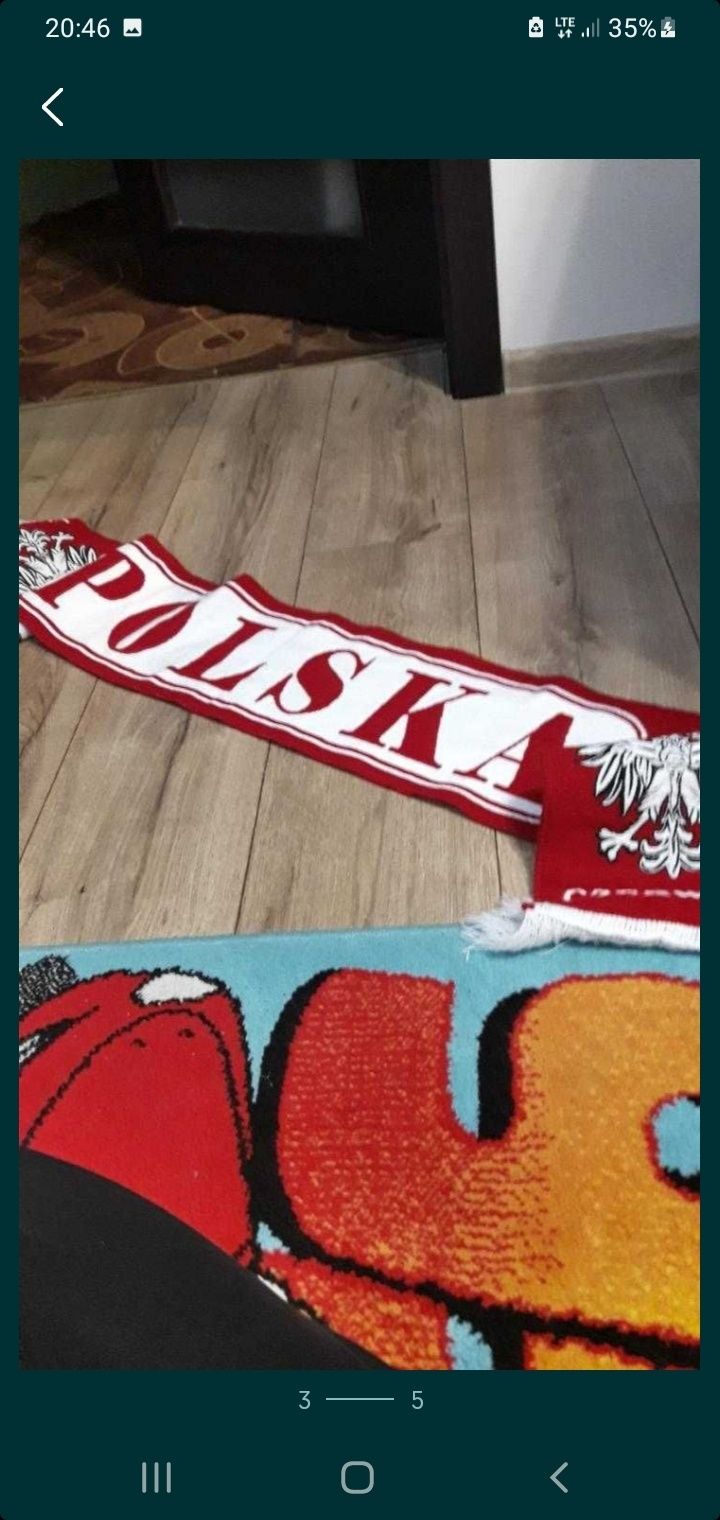 Szalik kibica I czapki I flaga i gwizdek  z prl cena za wszystko