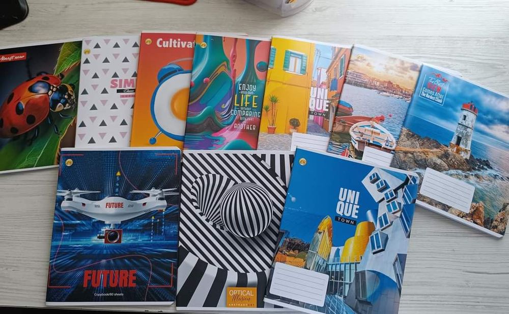 Зошити 60л і 36л. Упаковка 10шт і 20шт