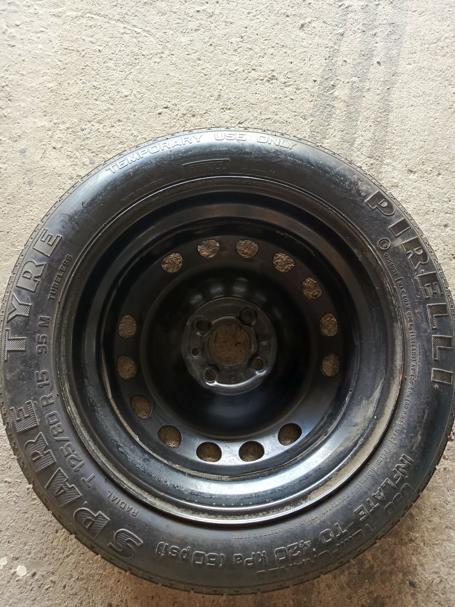 Koło dojazdowe Dojazdówka Fiat 4x98