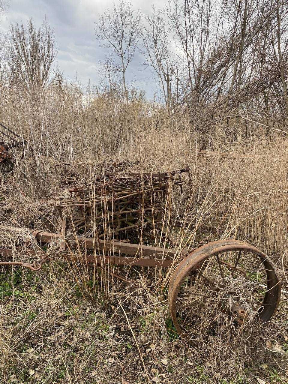 Борона С-11. Зцепка колісна з тяжкими зубовими боронами