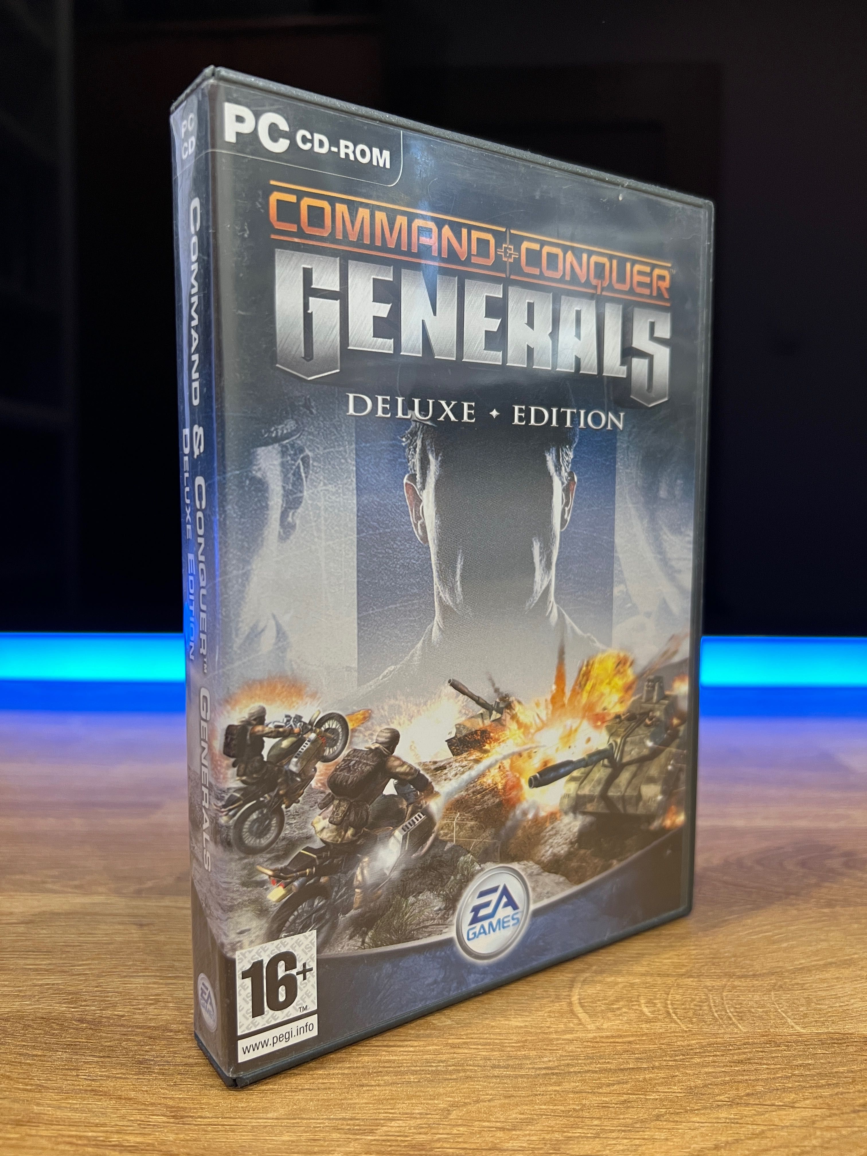 C&C Generals Deluxe Edition (PC EU 2003) kompletne wydanie EA