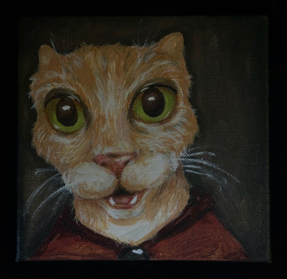 продаю картину кота