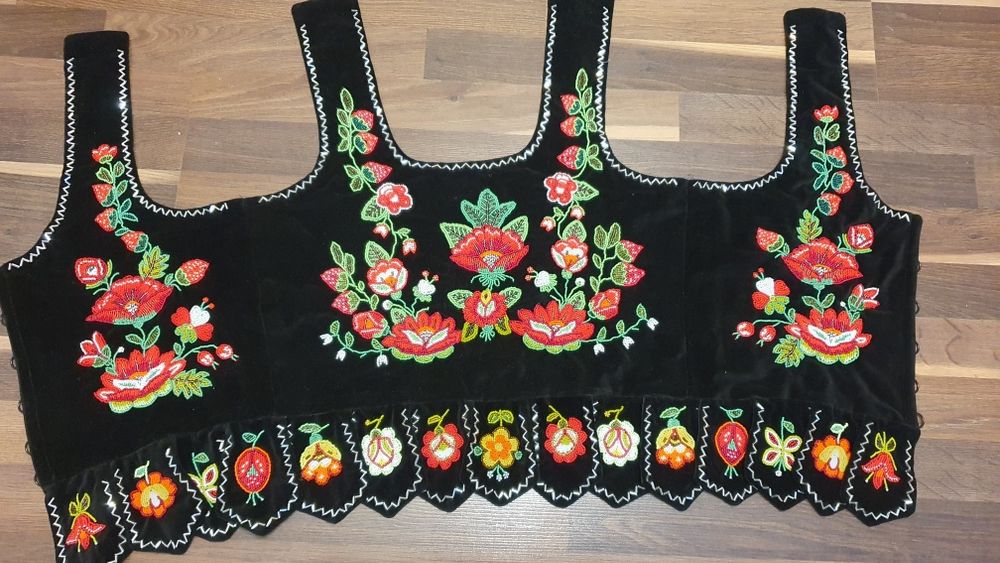 Gorset góralski - rękodzieło