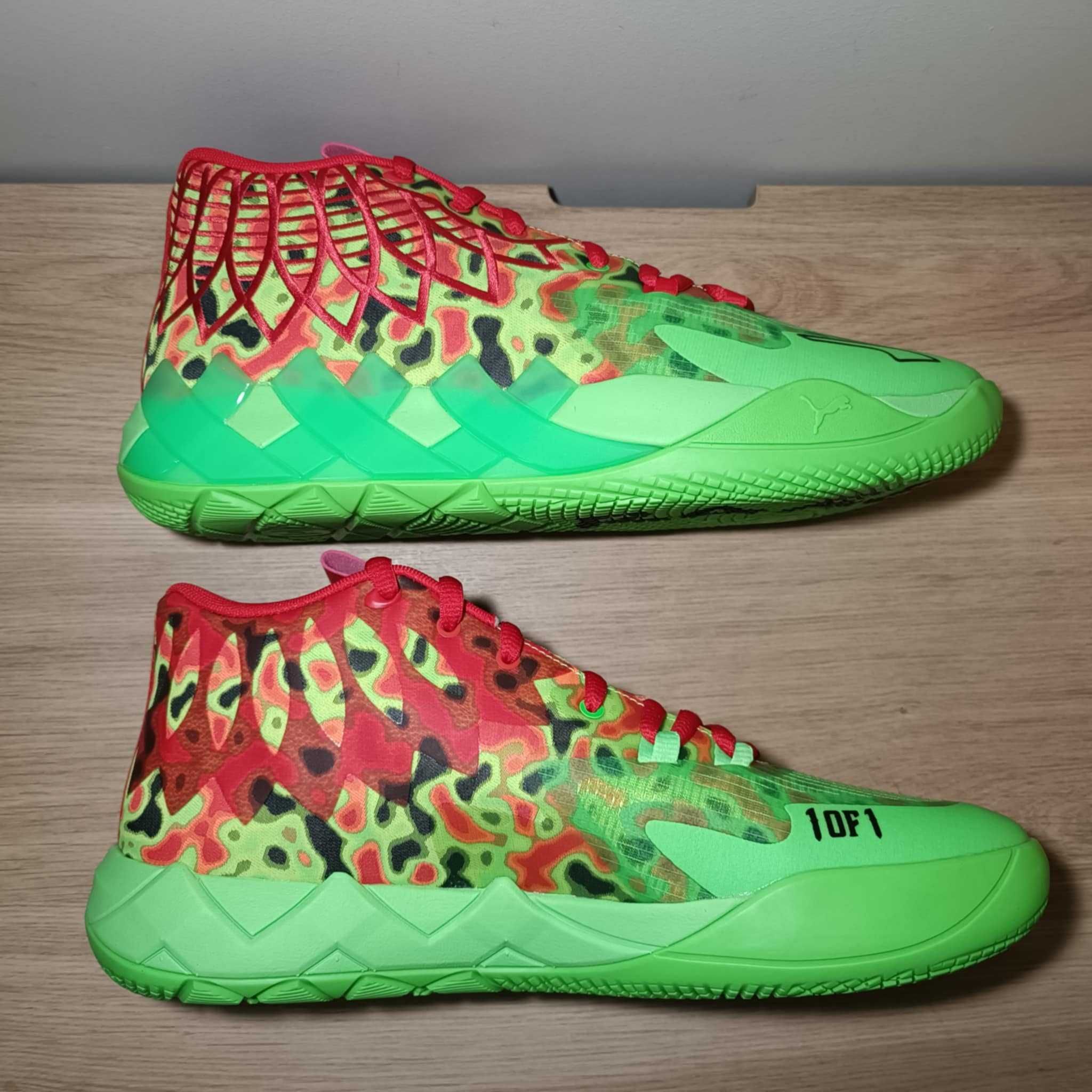 Puma MB.01 Thermal r. 45 (29,5 cm) Fluro Green Pes-PUMA Red