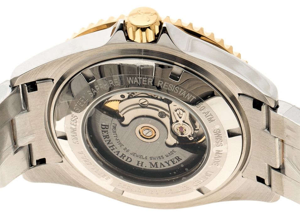 Часы наручные Bernhard H. Mayer Nauticus Royale II Sapphire Watch Limi