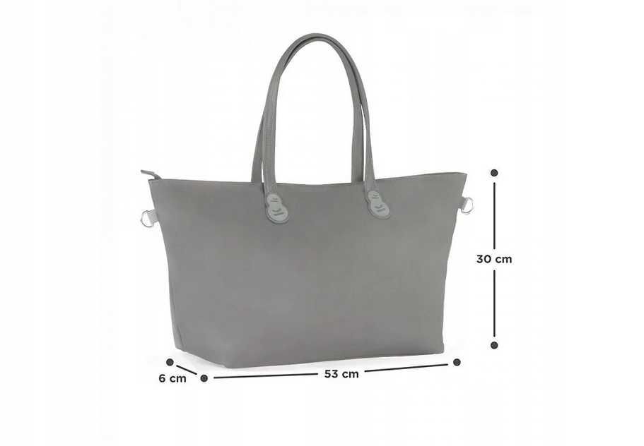 Nowa Duża torba do wózka / dla mamy Dark Grey Kinderkraft + przewijak
