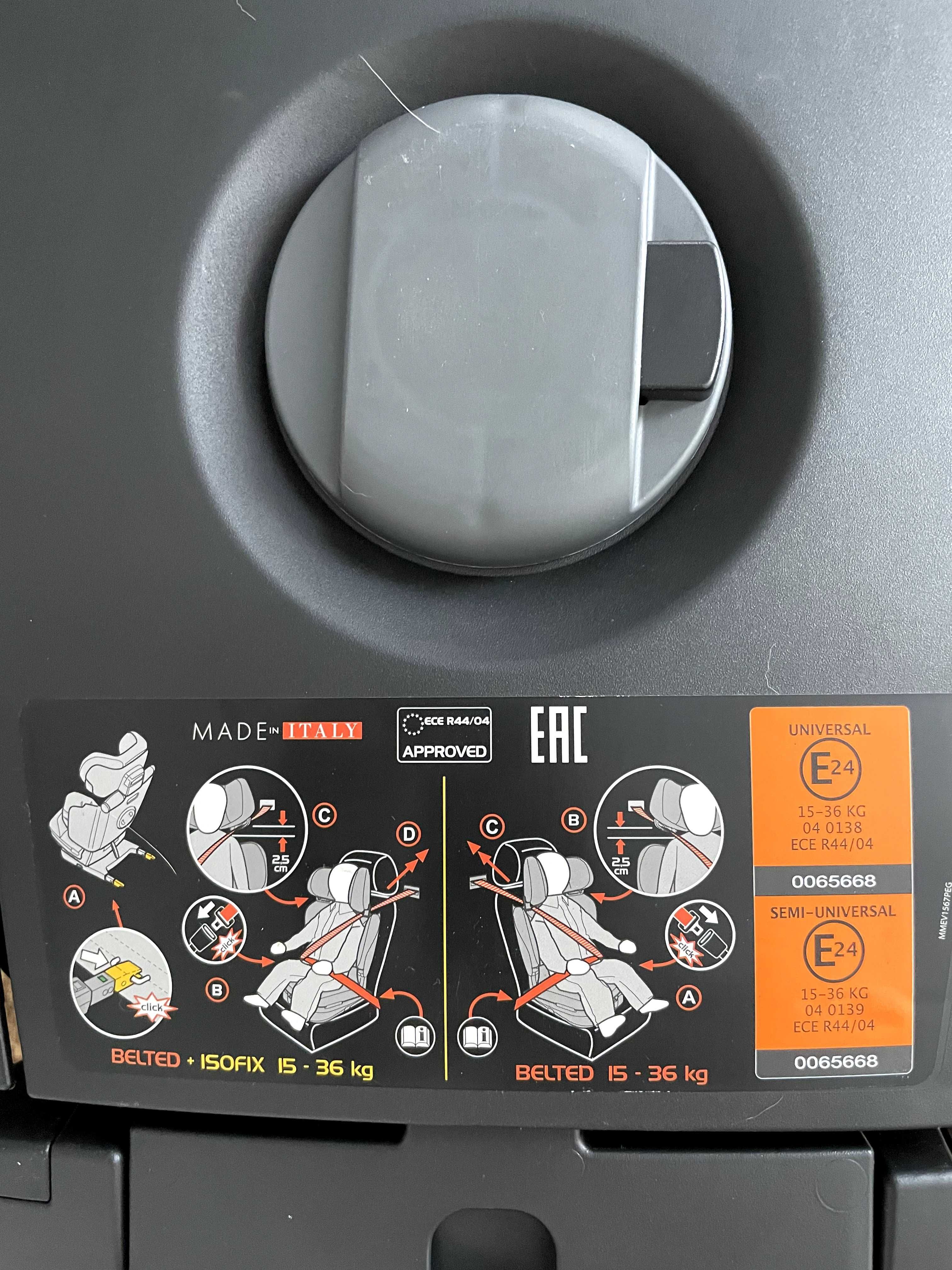 *COMO NOVA* Cadeira auto Peg Pérego Viaggio 2-3 Flex ISOFIX (EM MĀO)