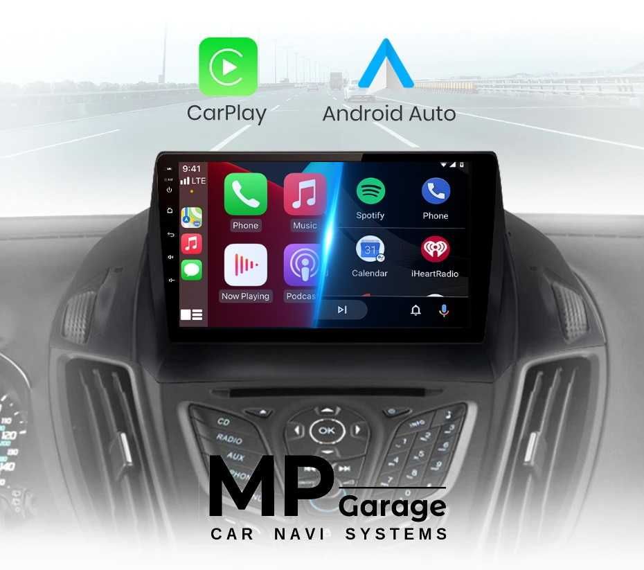 FORD KUGA II /C-MAX II  Nawigacja Android 4G CarPlay/AA Qled Montaż