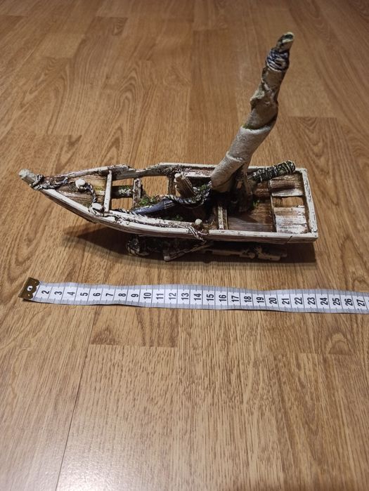 Wrak statek akwarium