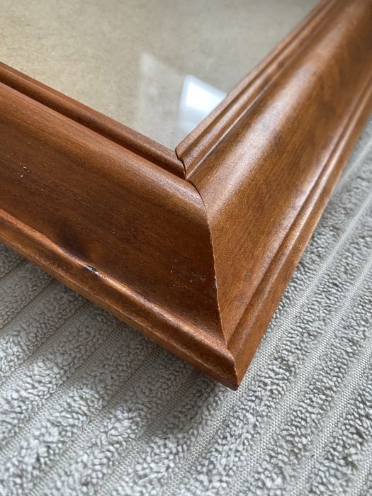 Drewniana ramka na zdjęcie Vintage