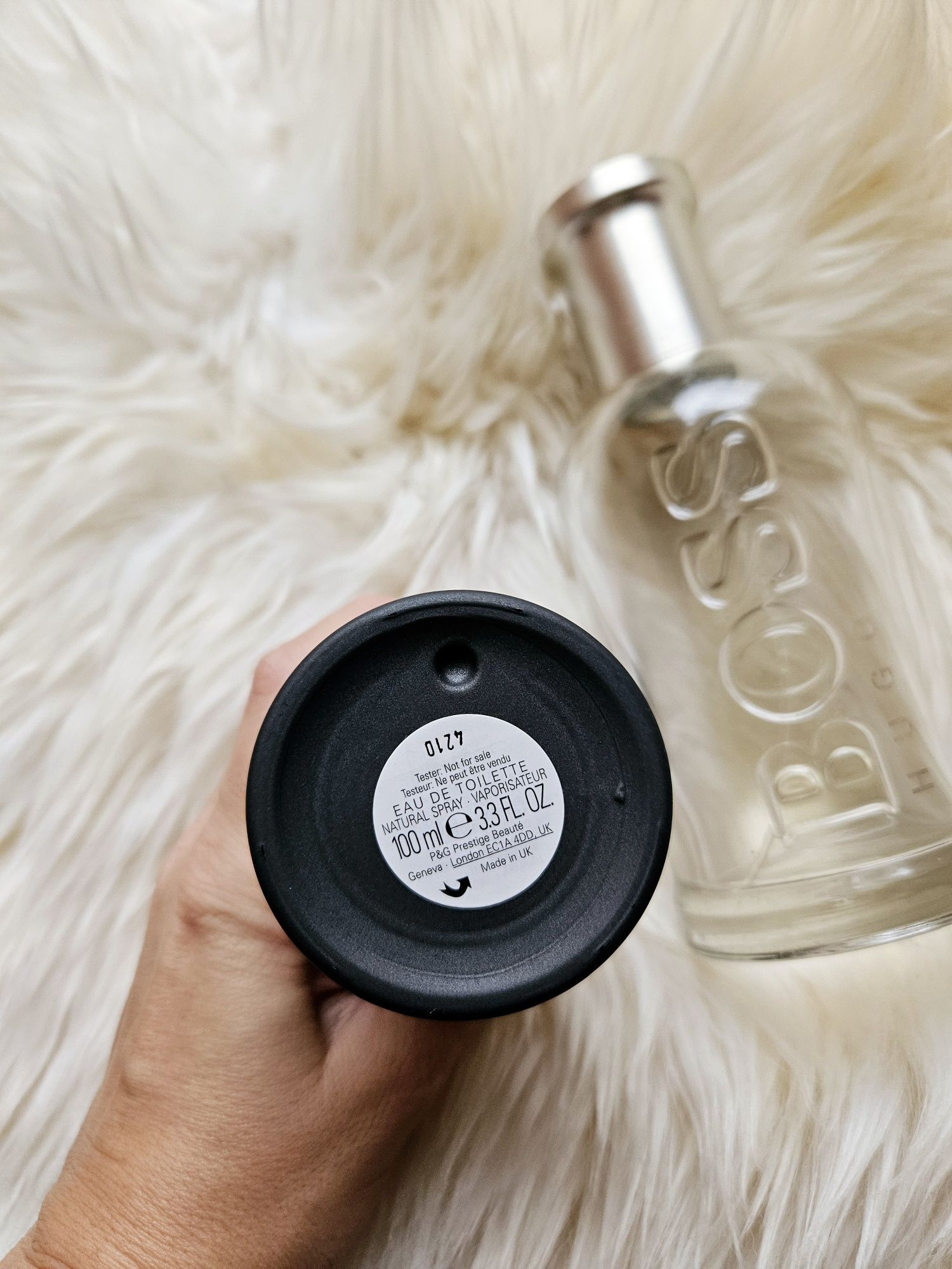 Pusty flakon butelka po perfumach Hugo Boss Bottled edt 100 ml