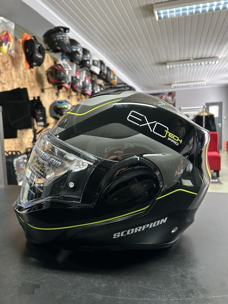 Kask Scorpion Exo tev evo pro commuta M , L, XL pinlockmotocyklowy