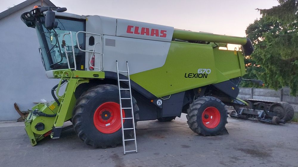 Drabina CLAAS LEXION aluminiowa nowa