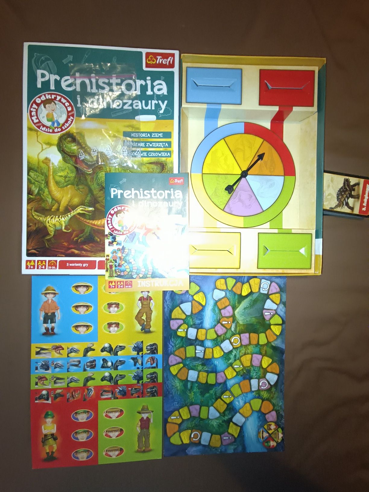 Prehistoria i dinozaury - gra edukacyjna