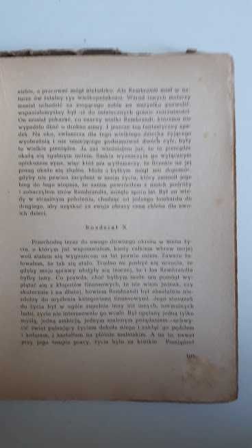 Życie i czasy Rembrandta. H. W. van Loon 1950