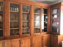 Szafa Biblioteka-  lite drewno