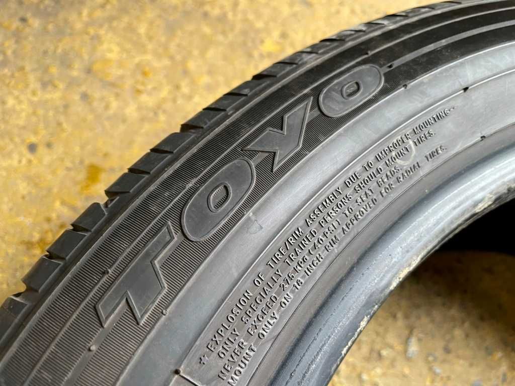 215/50 R18 Toyo, шини бу літо, 4 шт, 7,3 мм