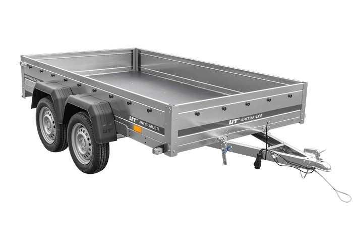Przyczepka dwuosiowa 264x150 UNITRAILER GARDEN 265/2 KIPP DMC 300–750