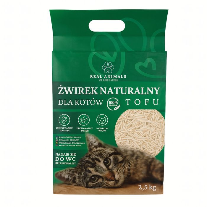 Польща AnimAll tofu Соєвий наповнювач для туалету анімал тофу