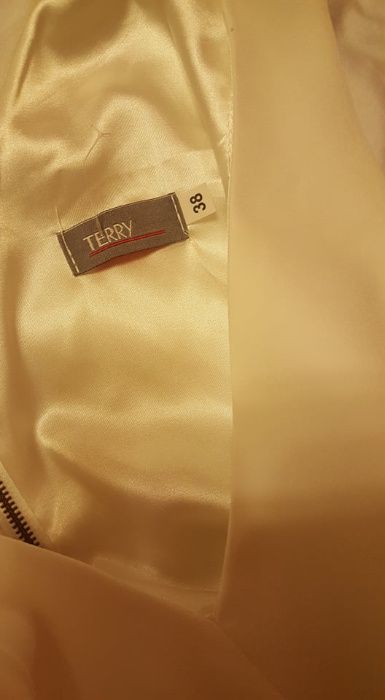 Sukienka długa biała rozmiar 38