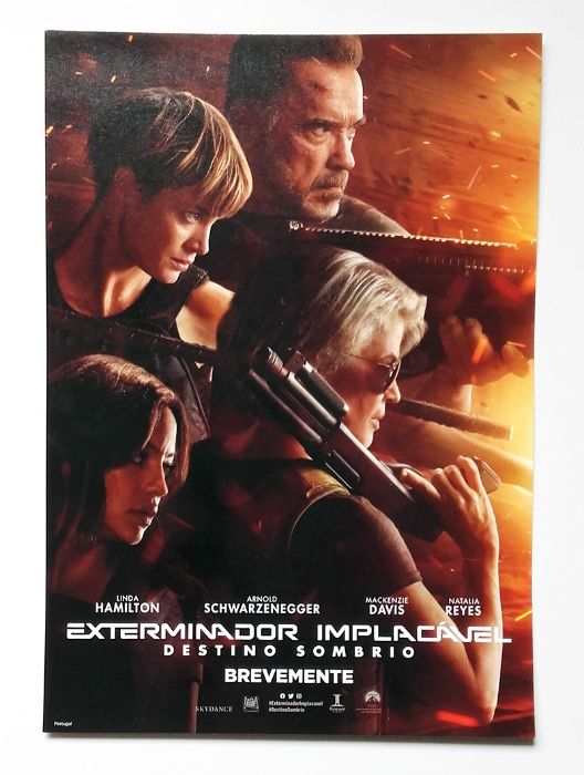 Posters: "Alita" e "Exterminador Implacável: Destino Sombrio"