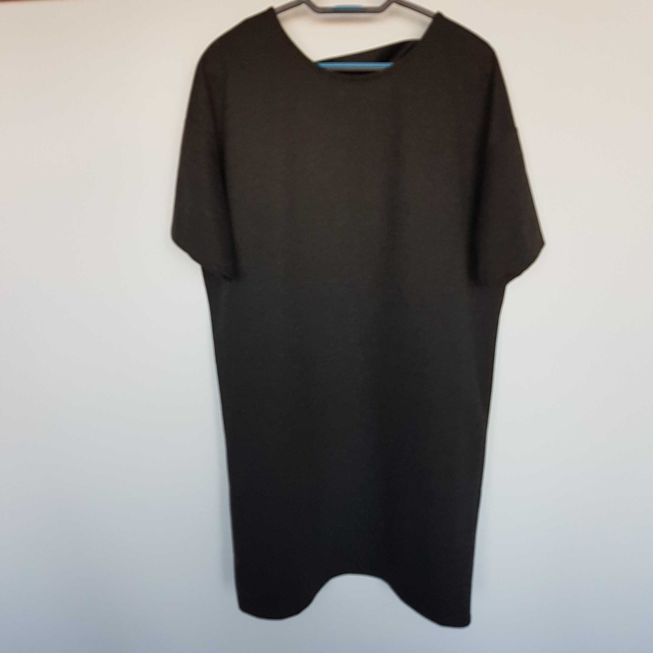 Reserved - szara tunika/sukienka oversize S (pasuje na M-L)