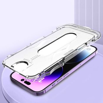Hartowane szkło Full Glue Easy-Stick Box do IPHONE 13 PRO MAX/14 PLUS