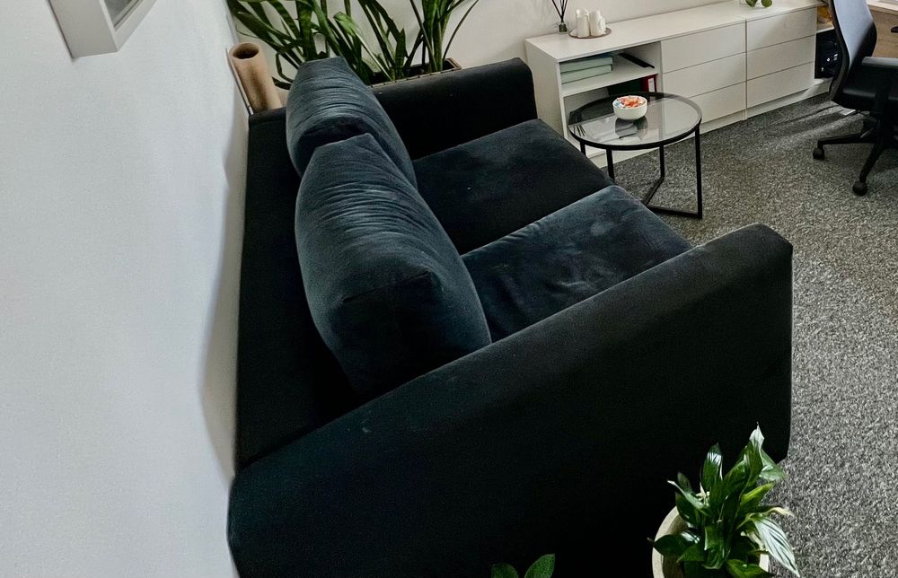 Sprzedam dwuosobową sofę Ikea VIMLE,  Hillared antracyt