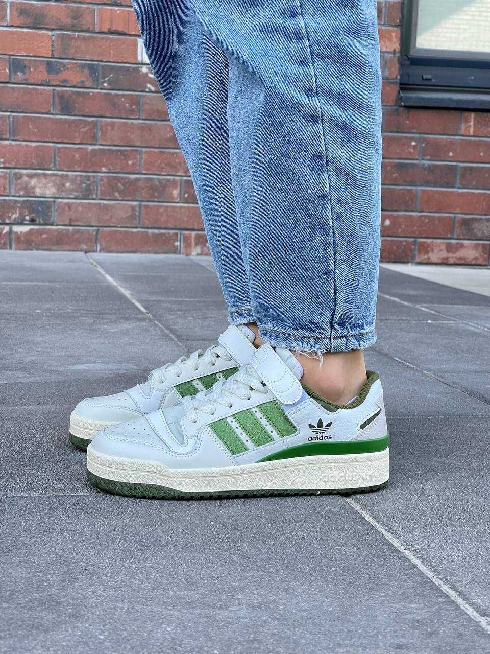 Жіночі кросівки Adidas Forum Low 84 ‘Crew Green’ унісекс (36-45 р.)