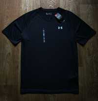 Новая черная мужская спортивная футболка свитшот худи Under Armour XXL