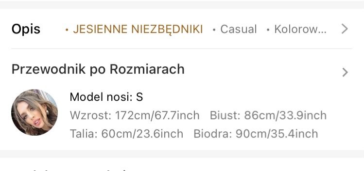 Długi sweter kolorowy