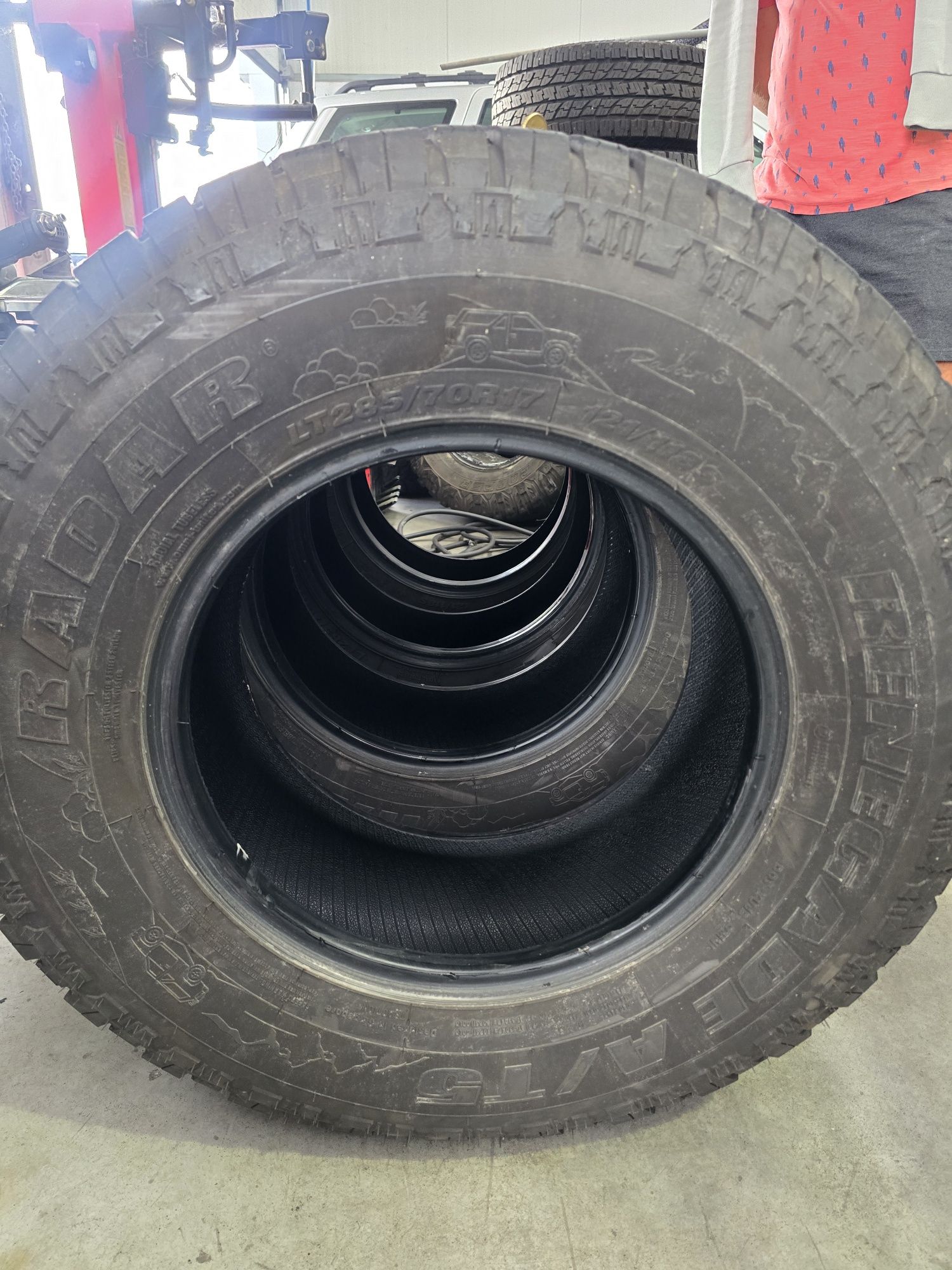 Pneus Radar Renegade AT5 285/70R17