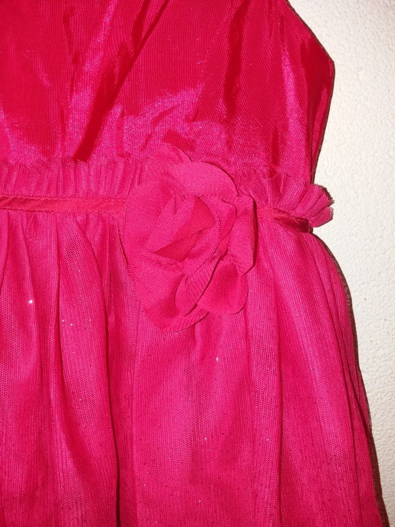 Sukienka czerwona 104cm