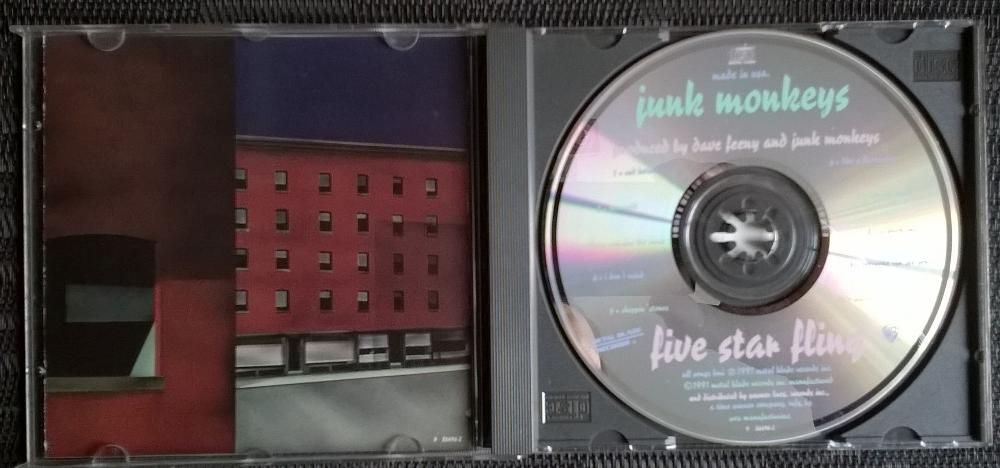 Junk Monkeys ‎– "Five Star Fling" - 1991, CD Oryginał, UNIKAT,