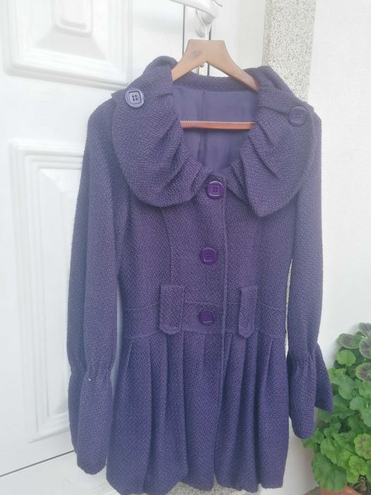 Casaco Fazenda roxo