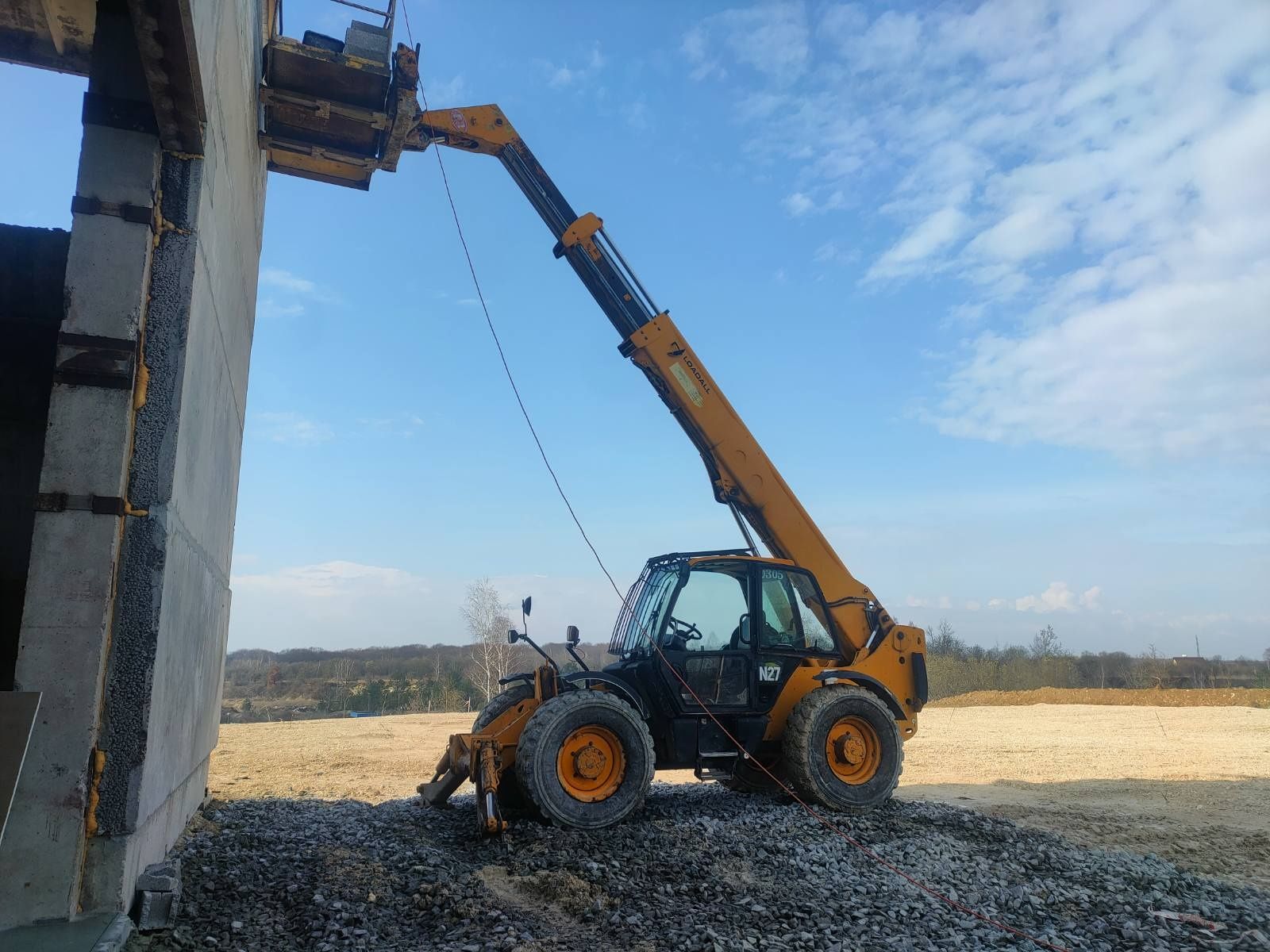 Послуги, оренда, телескопічного навантажувача,jcb,маніту.