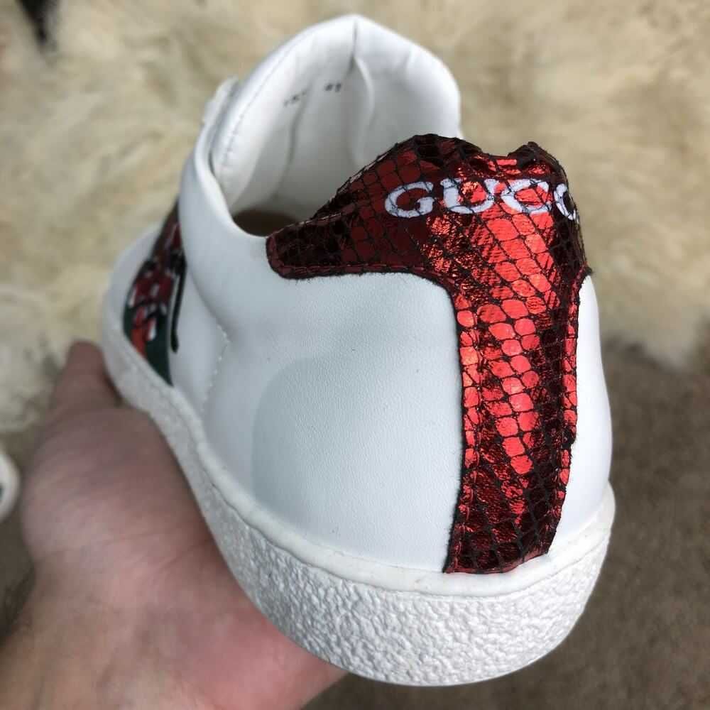 Кроссовки Gucci Snake Embroidered Sneaker 36 р.
