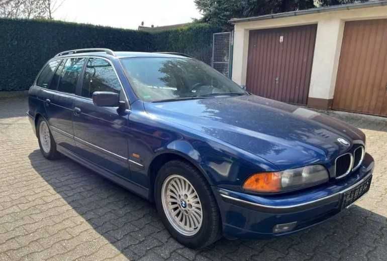 BMW E39 Biarritzblau Fjordgrau-metalic M52 2.5 2.8/ Na części