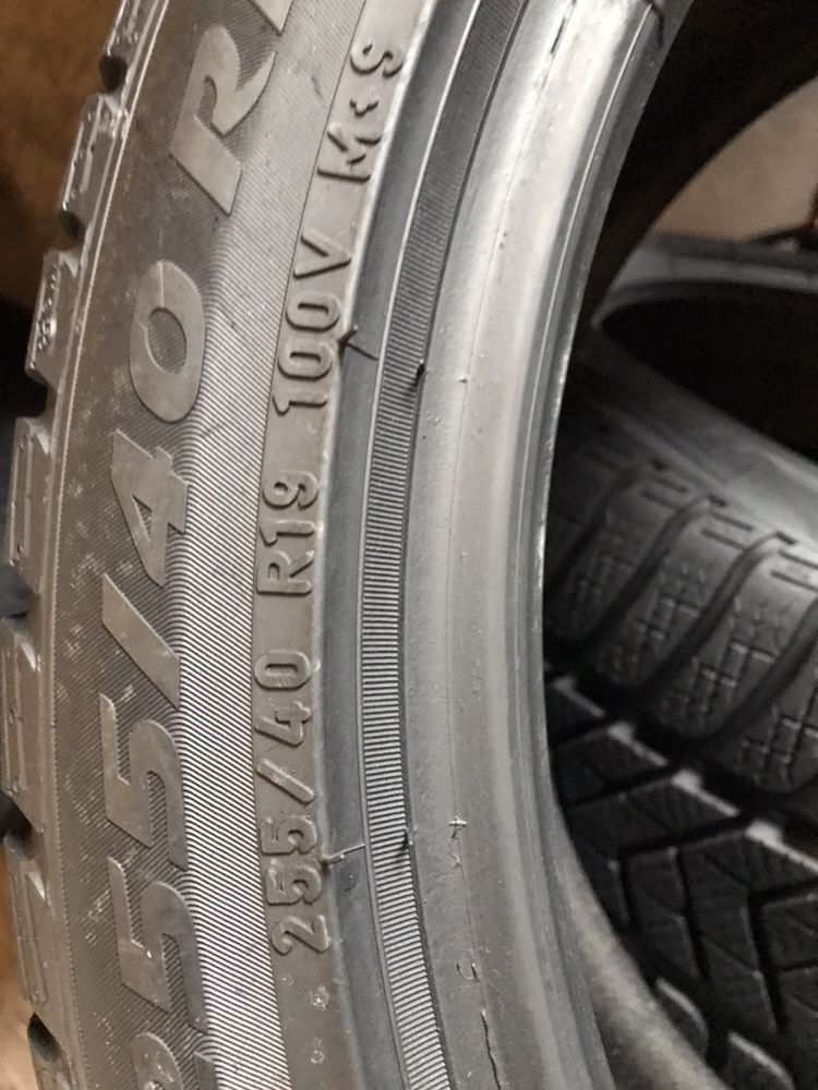 255/40/19+225/45/19 R19 Pirelli Sottozero 3 4шт зима