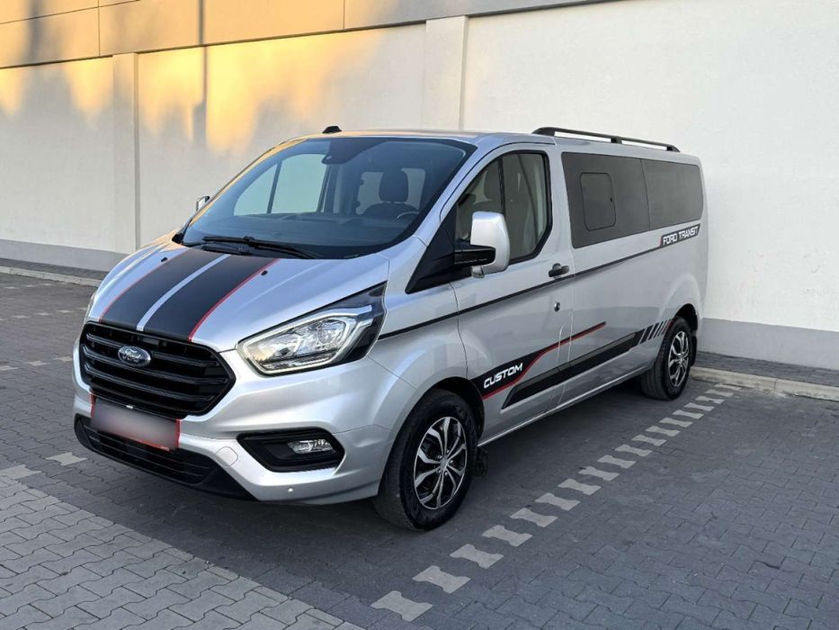 Ford Transit Custom 2.0 170KM #Rok 2021 #8 osobowy #FV23% #Salon PL #Zadbany #Super STAN